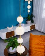 Vertical Globe Pendant Lamp - Image 3