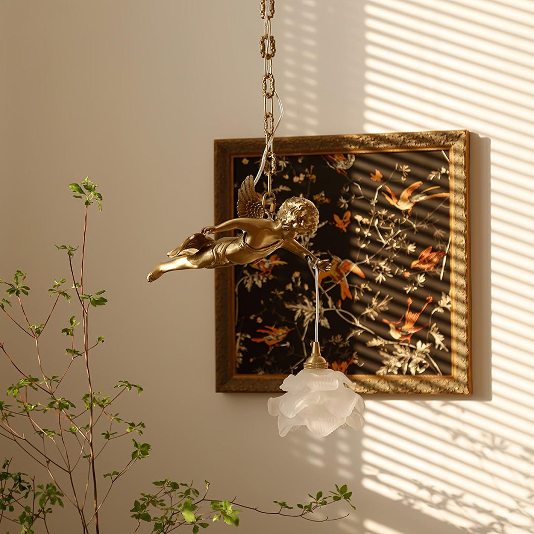 Vintage Angel Pendant Light - Image 12