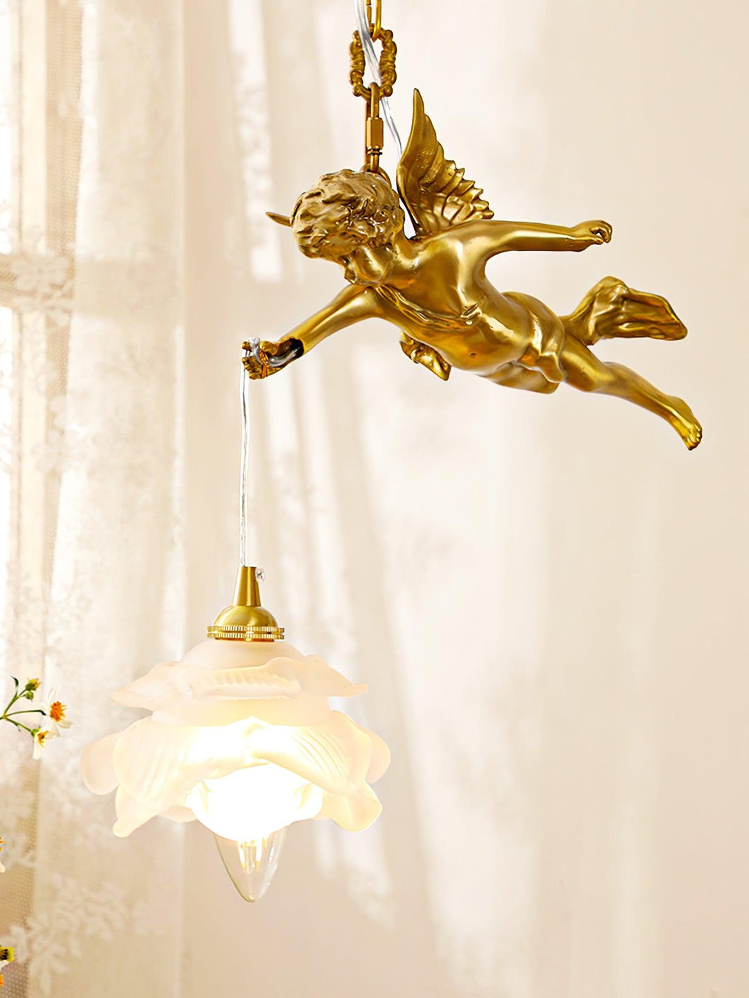 Vintage Angel Pendant Light - Image 14