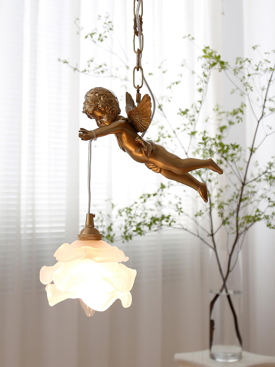 Vintage Angel Pendant Light - Image 15