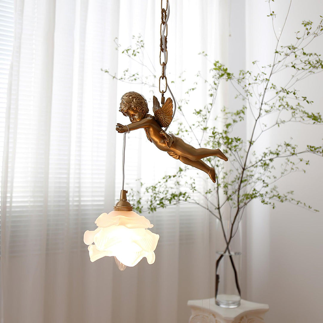 Vintage Angel Pendant Light - Image 3