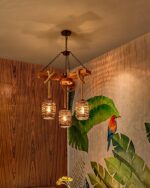 Vintage Farmhouse Chandelier - Image 10