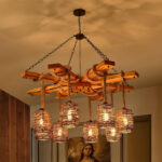 Vintage Farmhouse Chandelier - Image 18