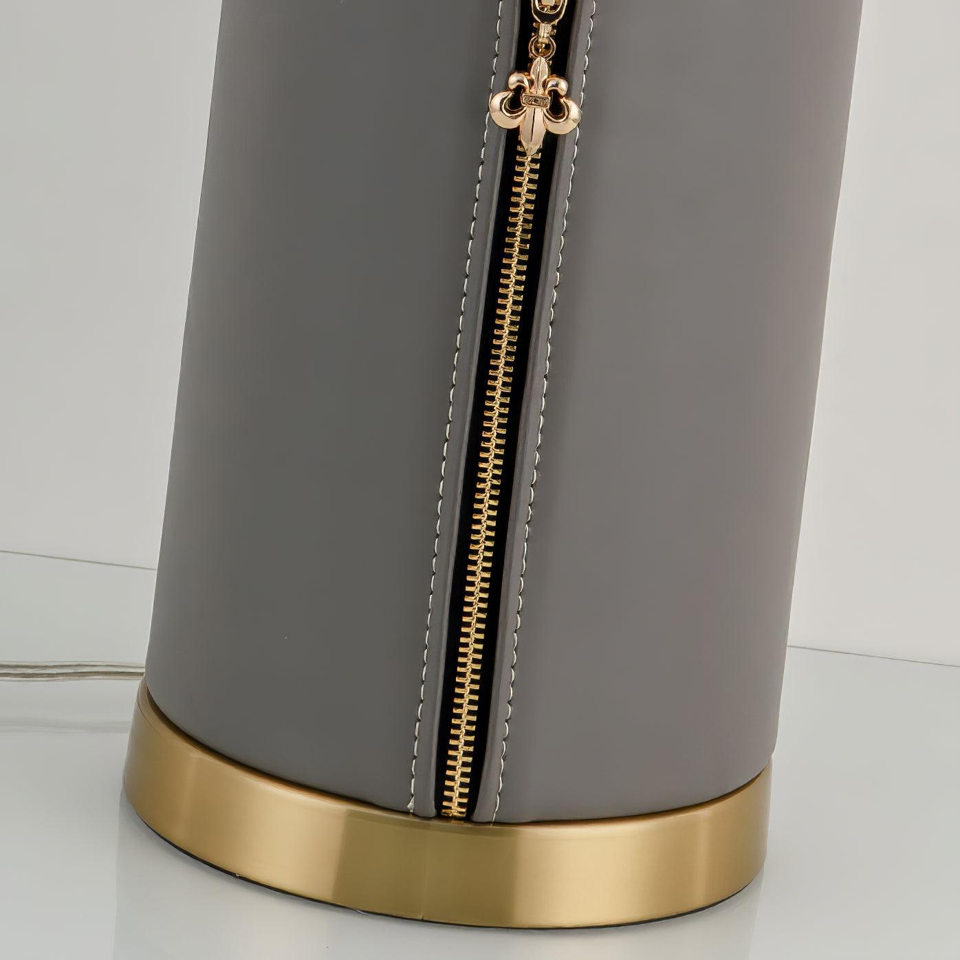 Vintage Leather Table Lamp - Image 3