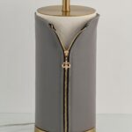 Vintage Leather Table Lamp - Image 12