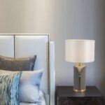 Vintage Leather Table Lamp - Image 2