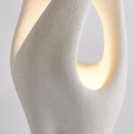 Wabi-Sabi White Floor Lamp - Image 8