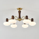 Walnut Color Embrace Chandelier - Image 20