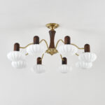 Walnut Color Embrace Chandelier - Image 15