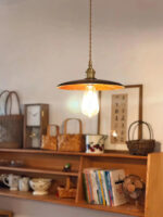 Walnut Conical Pendant Light - Image 20