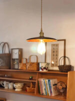 Walnut Conical Pendant Light - Image 4