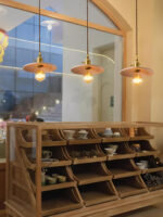 Walnut Conical Pendant Light - Image 8