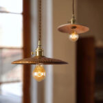 Walnut Conical Pendant Light - Image 19