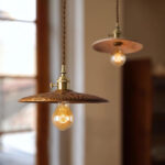 Walnut Conical Pendant Light - Image 3