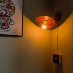 Walnut Flared Wall Light - Image 15