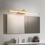 Walnut Color Linear LED Wall Light - Image 12