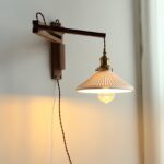 Walnut Swing Arm Wall Lamp - Image 16