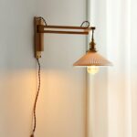 Walnut Swing Arm Wall Lamp - Image 14