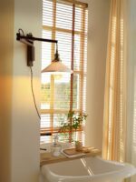 Walnut Swing Arm Wall Lamp - Image 19