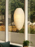 Washi Paper Chestnut Pendant Lamp - Image 2