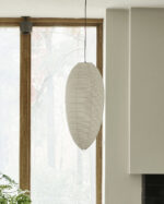 Washi Paper Chestnut Pendant Lamp - Image 12