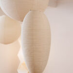 Washi Paper Chestnut Pendant Lamp - Image 4