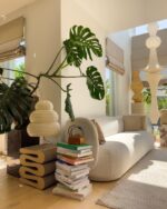 Washi Paper E Pendant Swag Light - Image 13