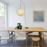 Washi Paper Pendant Swag Lamp - Image 7