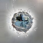 Water Drop Mirror Wall Lamp - Image 2