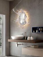 Water Drop Mirror Wall Lamp - Image 5