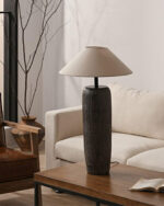 Weathered Wood Grain Floor Lamp - Image 19