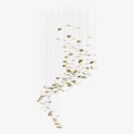 Whispering Kerchiefs Chandelier