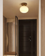 White Shell Ceiling Lamp - Image 8