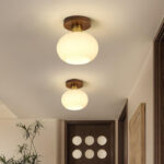 White Shell Ceiling Lamp - Image 20