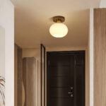 White Shell Ceiling Lamp - Image 6