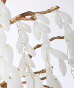 White Jade Branch Brass Chandelier - Image 9