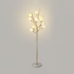 Porcelain Magnolia Floor Lamp - Image 13