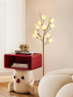 Porcelain Magnolia Floor Lamp - Image 6