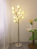 Porcelain Magnolia Floor Lamp - Image 11