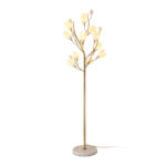 Porcelain Magnolia Floor Lamp - Image 12