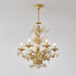 White Rose Crystal Chandelier - Image 13