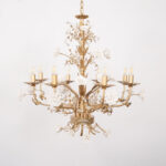 White Rose Crystal Chandelier - Image 18