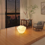 White Rose Shaped LED Table Lamp - Image 10