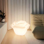 White Rose Shaped LED Table Lamp - Image 11