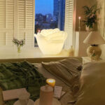 White Rose Shaped LED Table Lamp - Image 13
