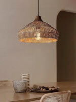 Wicker Rattan Pendant Light - Image 20