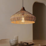 Wicker Rattan Pendant Light - Image 18