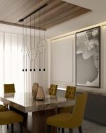 Line Art Pendant Light - Image 15