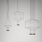 Geometric Lines Pendant Lamp - Image 10