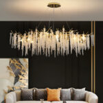 Wisteria Flower Crystal Chandelier - Image 5